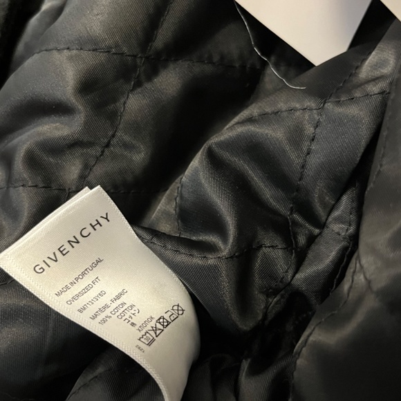 GIVENCHY 4G black cropped varsity jacket - Picture 6 of 6